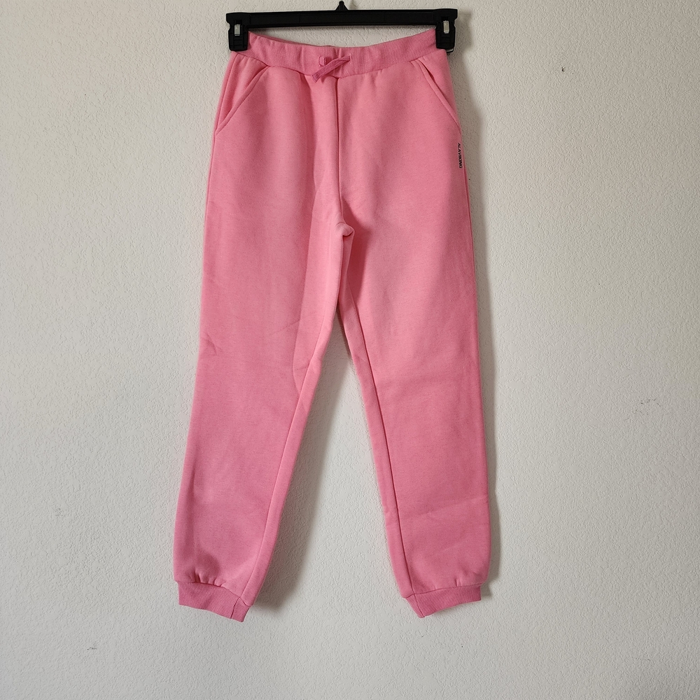 Alaviking - Girls Pre-Owned - Cozy Pink Kids Sweatpants Size: Girl's XL(11-12)